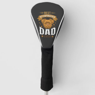 Couvre-club De Golf Père Affenpinscher Ever visage de chien empreintes