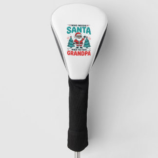 Couvre-club De Golf Père Noël Famille
