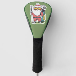 Couvre-club De Golf Père Noël Golfing Christmas Fun
