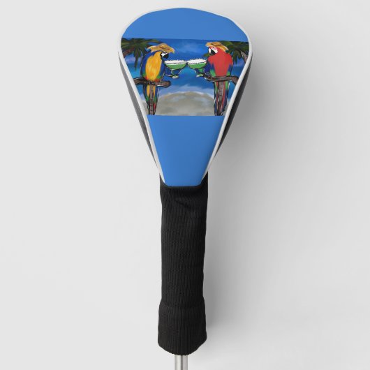 COUVRE-CLUB DE GOLF PERROQUETS DE FÊTE (Devant)