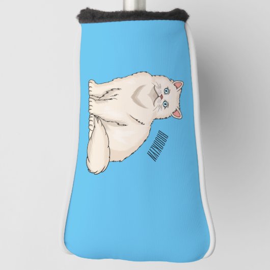 Couvre-club De Golf Persian cat (Tourné à 90°)