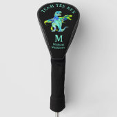 Couvre-club De Golf Personalized Funny Team Tee Rex Dinosaur Joke (Devant)