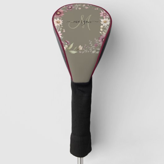 Couvre-club De Golf Personalized Monogram (Devant)