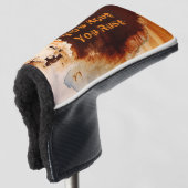 Couvre-club De Golf Personnalisable Rust Art Cool Amusant unique (Devant 3/4)