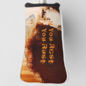 Couvre-club De Golf Personnalisable Rust Art Cool Amusant unique (Tourné à 90°)