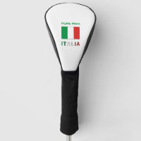 Personnalisation verte de la bandiera italiana