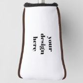 Couvre-club De Golf Personnalisé (Tourné à 90°)