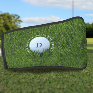 Couvre-club De Golf Personnalisé Meilleur Golfing Papa Golf Putter Hea