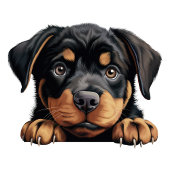 Couvre-club De Golf Personnaliser chiot Rottweiler