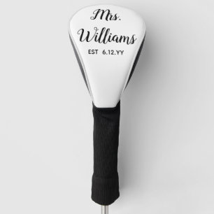 Couvre-club De Golf Personnaliser Mme Est Votre Date Présente Pour Un