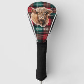 Couvre-club De Golf Personnaliser Scottish HIGHLANDER COW Golf Head Co (Devant)
