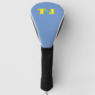 Couvre-club De Golf Pervenche Personnalisé Monogrammé