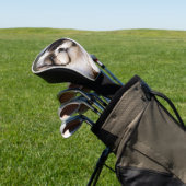 Couvre-club De Golf Petite Tzu Chiot Panier Fleurs (In Situ)