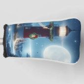 Couvre-club De Golf Phare de Noël nautique (Devant)