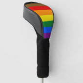 Couvre-club De Golf Philadelphia Pride Drapeau LGBT arc-en-ciel symbol (Incliné)