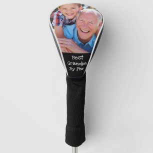 Couvre-club De Golf Photo Best Grandpa Par Par Parme Amusant Personnal