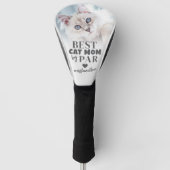 Couvre-club De Golf Photo Cat Mom (Devant)