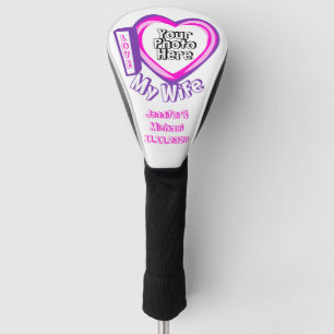 Couvre-club De Golf Photo de femme Golf Amour