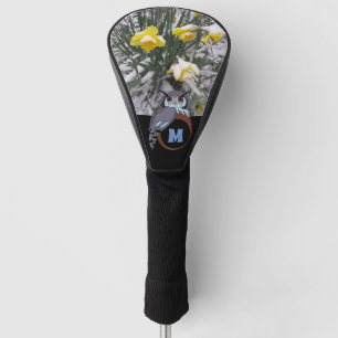 Couvre-club De Golf Photo de la nidification d'Oeufs de Monogramme par