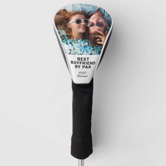 Couvre-club De Golf Photo du meilleur ami (Devant)