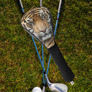 Couvre-club De Golf Photo Face Tigre de Fierce