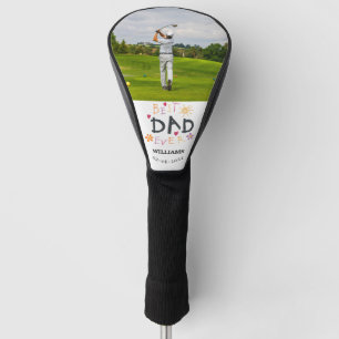 Couvre-club De Golf Photo moderne meilleur papa jamais Golf Head Cover