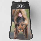 Couvre-club De Golf Photo personnalisée 3 Monogramme initial mis (Tourné à 90°)