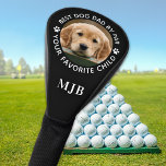 Couvre-club De Golf Photo Personnalisée Monogramme Personnalisé De Chi<br><div class="desc">Meilleur papa Par Par ... Deux de vos choses préférées, le golf et votre chien ! Maintenant, vous pouvez emmener votre meilleur ami avec vous pendant que vous jouez 18 trous. Customisez ces couvertures de tête de golf chien avec votre photo préférée et nom de chien. Grand cadeau à tous...</div>