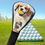 Couvre-club De Golf Photo personnalisée pour chien de compagnie<br><div class="desc">Couvre-tête de golf photo personnalisée de votre meilleur ami. Customisez ces couvertures et accessoires de golf assortis avec votre famille préférée, animal de compagnie, chien, photo pour enfants. Grand cadeau à tous les golfeurs, amateurs de golf, amoureux de les chiens, maman chien et papa chien. DROIT D'AUTEUR © 2020 Judy...</div>