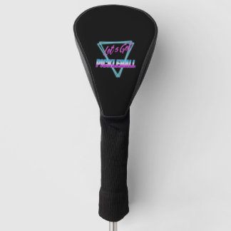 Couvre-club De Golf Pickleball 80's Retro