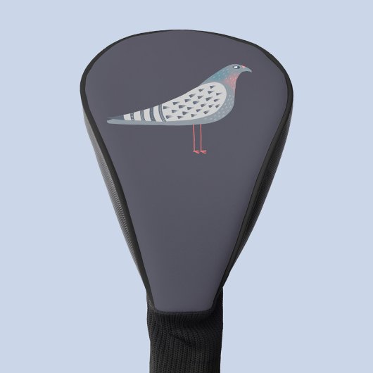 Couvre-club De Golf Pigeon Golf Head Cover