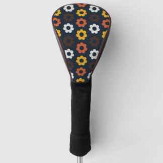 Couvre-club De Golf Pilote de golf à motif floral vintage des années s