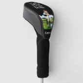 Couvre-club De Golf Pilote de l'industrie de l'aviation à la retraite  (Incliné)