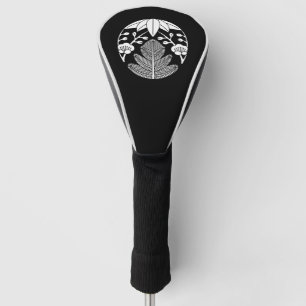 Couvre-club De Golf Pin, feuilles de bambou,ume
