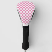Couvre-club De Golf pink checkered monogram (Devant)