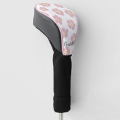Couvre-club De Golf Pink Daisies Ladies Golf Head Cover (Incliné)
