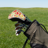 Couvre-club De Golf Pique-nique patchwork fraise (In Situ)