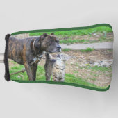 Couvre-club De Golf Pit Bull et Cat (Devant)