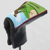 Couvre-club De Golf Pitch Shot by Panic-stricken Duffer (Devant 3/4)