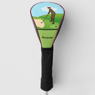 Couvre-club De Golf Pitch Shot by Panic-stricken Duffer