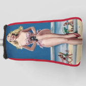 Couvre-club De Golf Plage Blanket Pin-up (Devant)