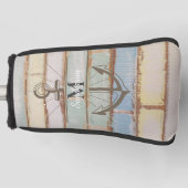 Couvre-club De Golf Plage d'été Patinée côtière Nautique Bois (Devant)