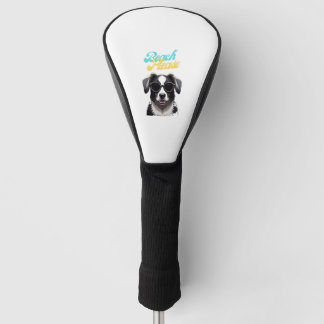 Couvre-club De Golf Plage et Chiens