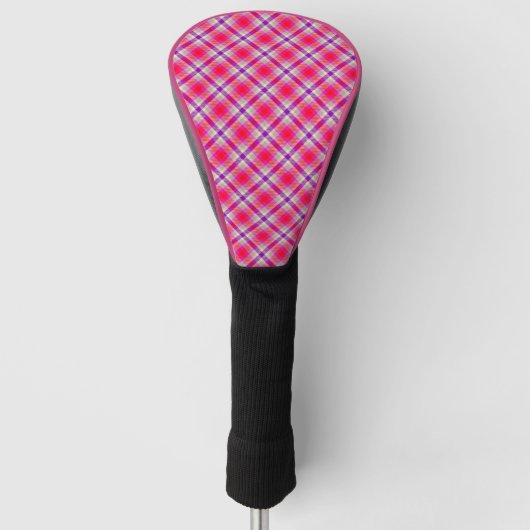 Couvre-club De Golf Plaid (Devant)