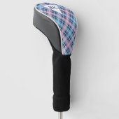 Couvre-club De Golf Plaid Pastel (Incliné)