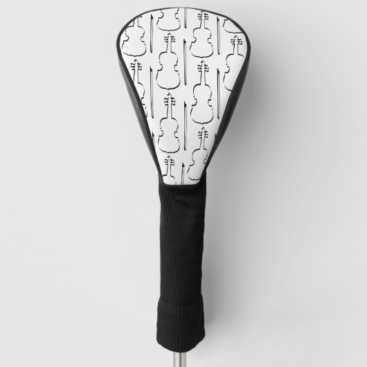 Couvre-club De Golf Plan du violon (Devant)