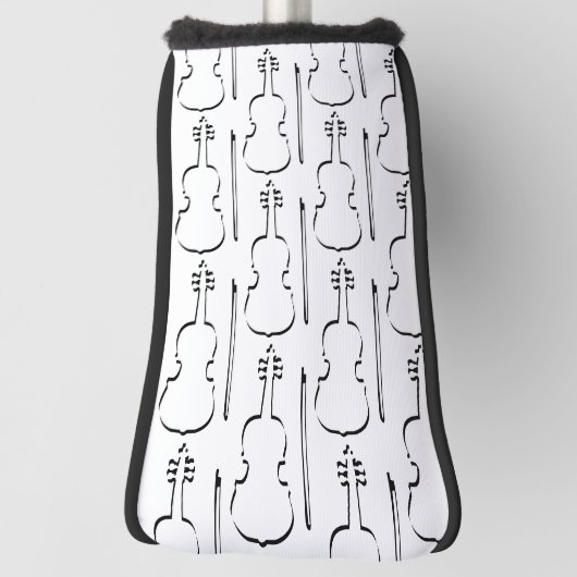 Couvre-club De Golf Plan du violon (Tourné à 90°)