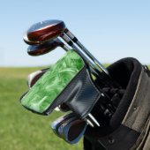 Couvre-club De Golf Plumes Vertes (In Situ)
