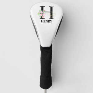 Couvre-club De Golf Plutôt H Monogramme Initial