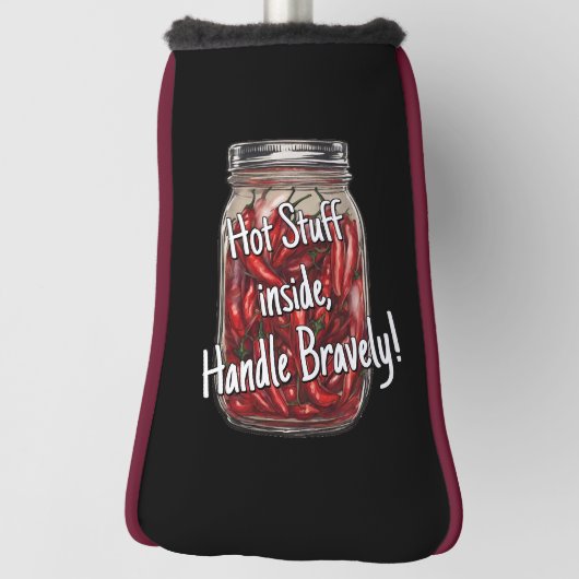 Couvre-club De Golf Poivrons séchés Pot (Tourné à 90°)